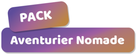 Pack Aventurier Nomade Pack Aventurier Nomade de la Rivière aux Trésors - attraction touristique dédiées aux sites et hébergements touristiques