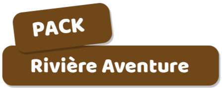 Pack Rivière Aventure Pack Rivière Aventure de la Rivière aux Trésors - attraction touristique dédiées aux sites et hébergements touristiques